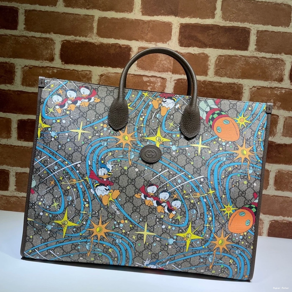 Gucci Duck tote Donald Disney bag x 0806